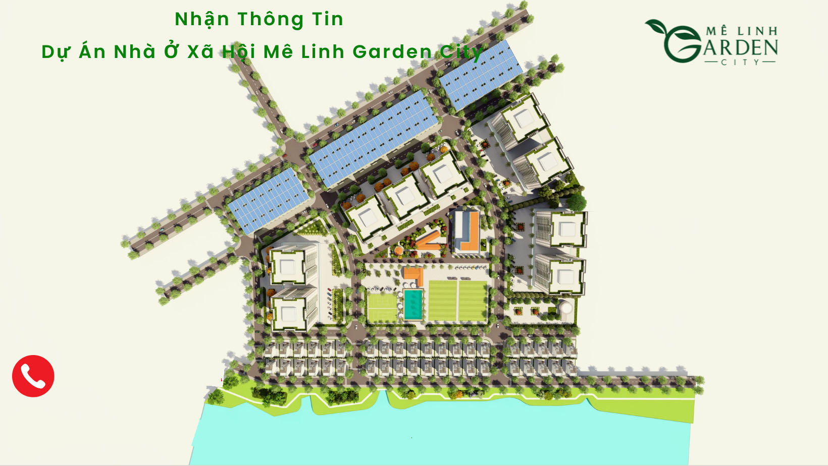 Những tiện ích nội khu đáng chú ý tại Mê Linh Garden City