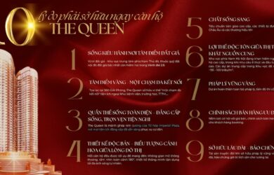 Lý do nên mua ngay căn hộ The Queen
