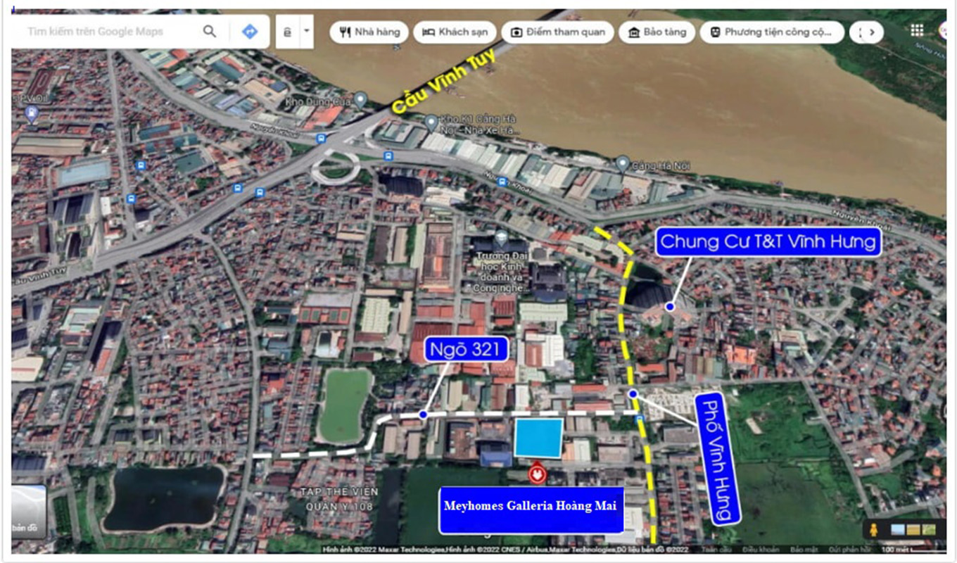 Meyhomes Galleria Vị trí đắt giá