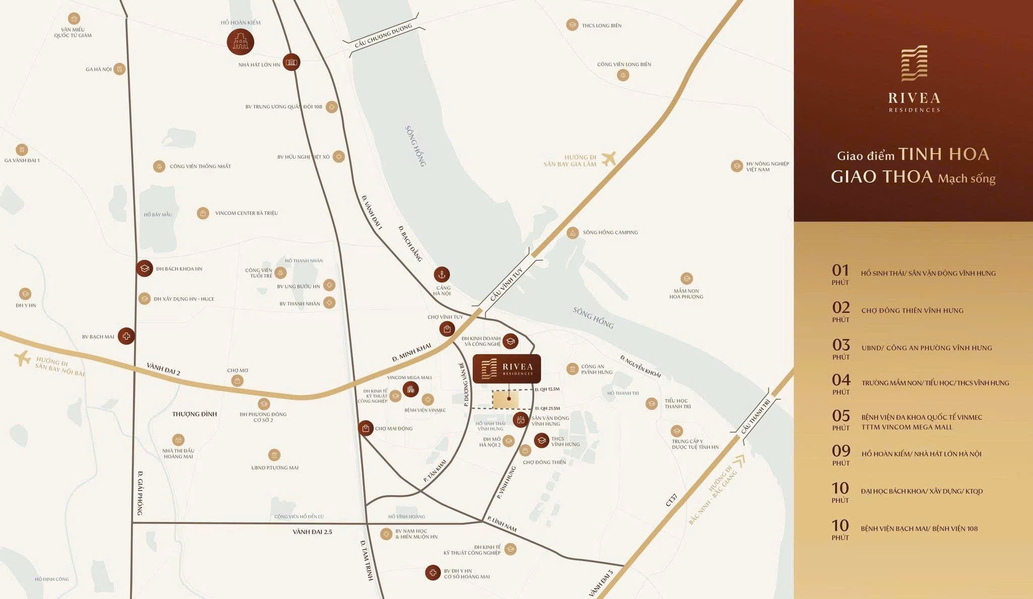 vị trí Rivea Residences