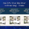 Bcons Center City có mấy loại diện tích