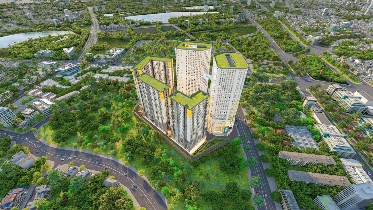 phối cảnh Bcons Center City